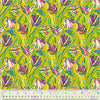 Botanica by Sally Kelly - Tulip Chartreuse - sold by the half yard