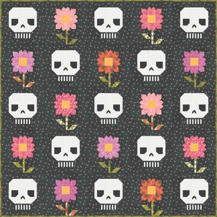 IN STOCK! Pushing Up Daisies Quilt Kit feat. Hey Boo by Lella Boutique for Moda