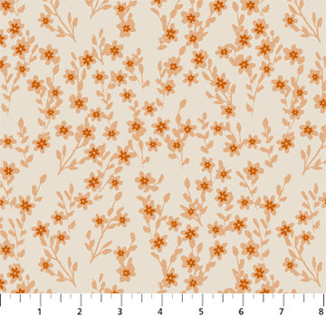 Wild Cottage by Holli Zollinger - Blossom Cream - sold by the half yard