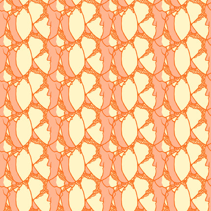 Wild Abandon by Heather Bailey - Entangled Blush - sold by the half yard