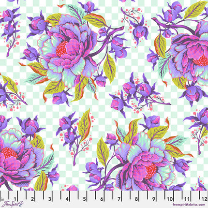 PRE-ORDER Untamed by Tula Pink - Peony for Your Thoughts Nova - sold by the half yard
