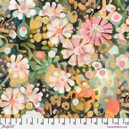 In the Pink by Esté MacLeod - Cosmo Multi - sold by the half yard