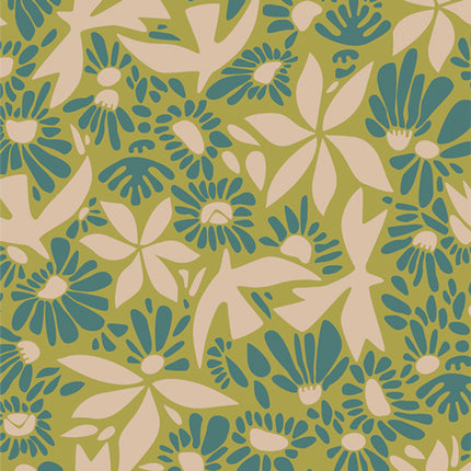 Evolve by Suzy Quilts - Evolve Key Lime - sold by the half yard