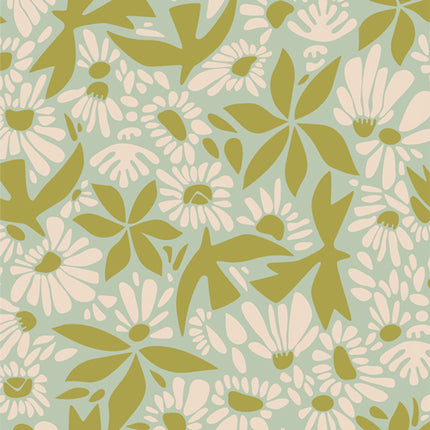 Evolve by Suzy Quilts - Evolve Pistachio - sold by the half yard