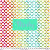 PRE-ORDER! True Colors Minky by Tula Pink - MINKY Painted Ladies Glow - sold by the yard