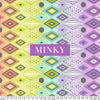 PRE-ORDER! Tabby Road déjà vu by Tula Pink - MINKY Disco Lucy Prism - sold by the yard