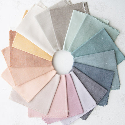 Fableism Everday Chambray Fat Quarter Bundle (17 pieces)
