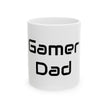 Gamer Dad Ceramic Mug - 11oz, Gaming Gift for Dads, Birthday Present, Coffee Mug for Gamers, Unique Father's Day Gift