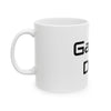 Gamer Dad Ceramic Mug - 11oz, Gaming Gift for Dads, Birthday Present, Coffee Mug for Gamers, Unique Father's Day Gift