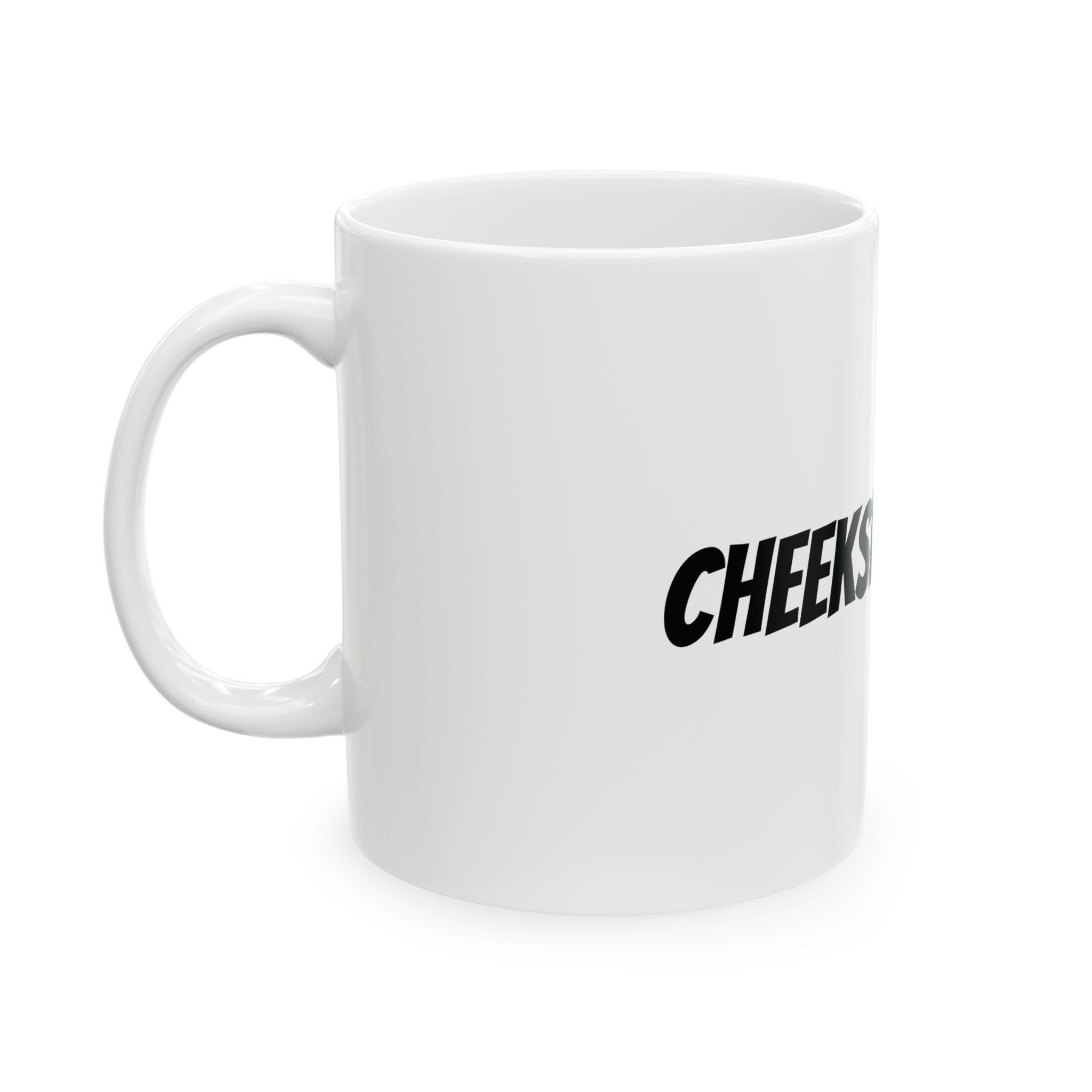 Cheeksniped Coffee Mug 11 oz - Fun Gift for Gamers, Office Humor