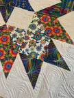Handmade Patchwork Quilt Carpenter Star | Quilt 72
