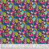 Botanica by Sally Kelly - Camellia Grape - sold by the half yard