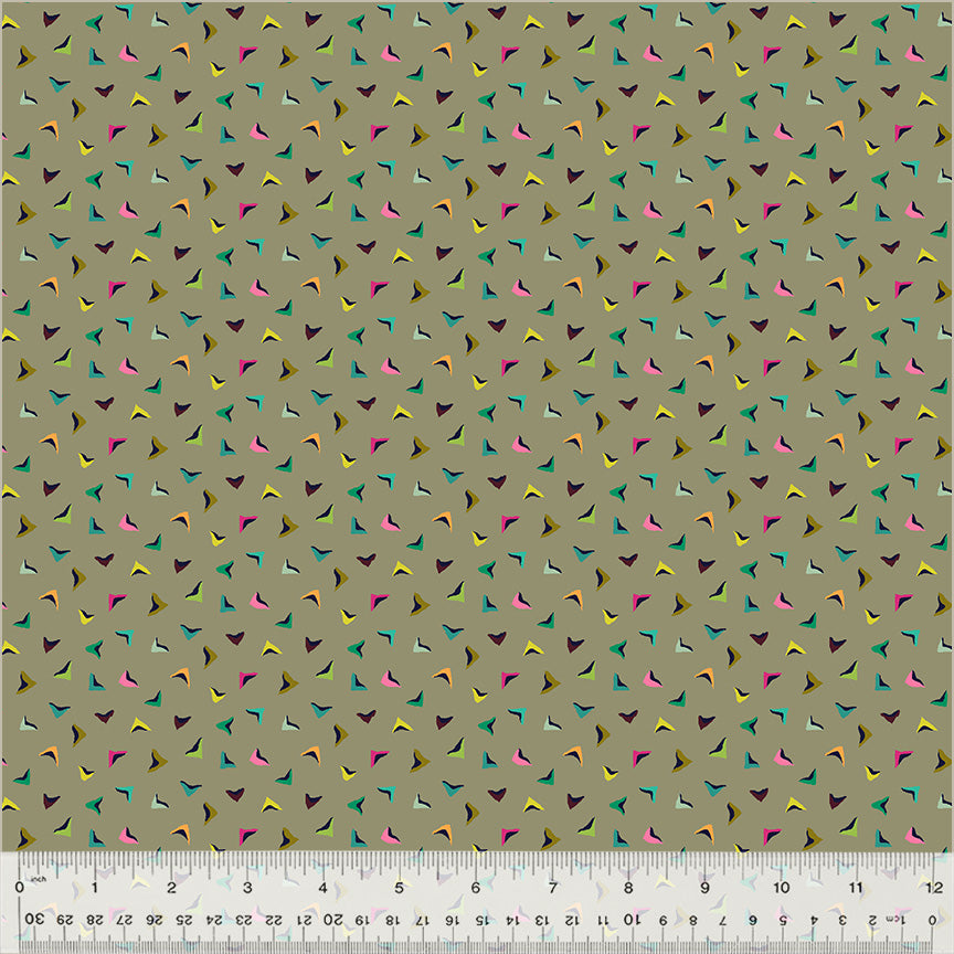 Botanica by Sally Kelly - Flutter Mushroom - sold by the half yard