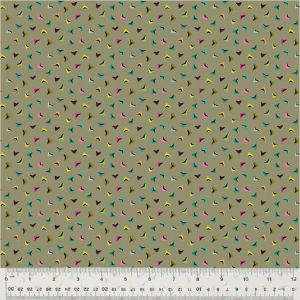 Botanica by Sally Kelly - Flutter Mushroom - sold by the half yard
