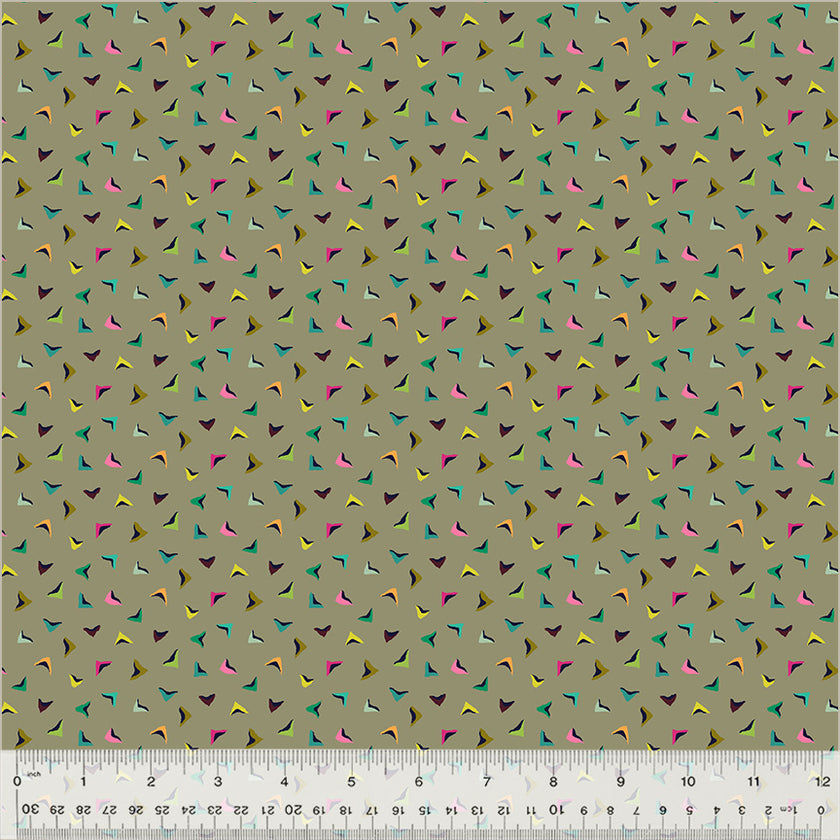 Botanica by Sally Kelly - Flutter Mushroom - sold by the half yard