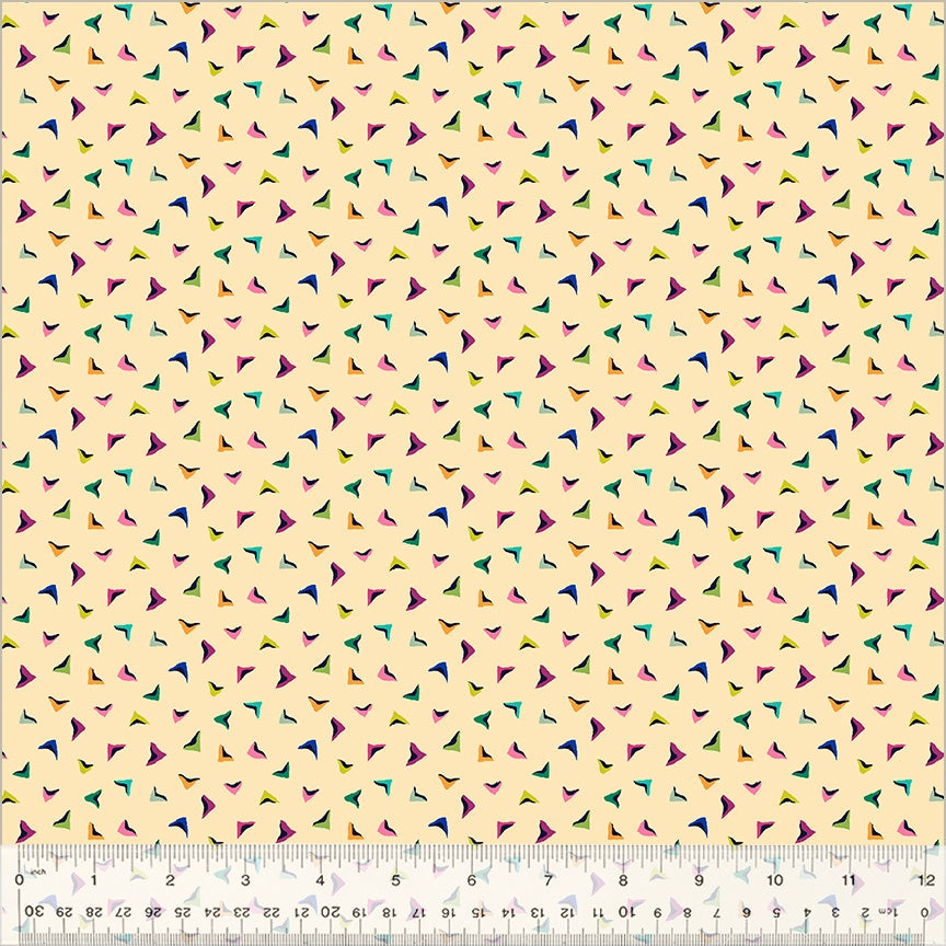 Botanica by Sally Kelly - Flutter Macadamia - sold by the half yard