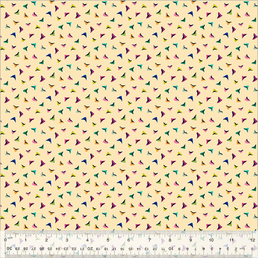 Botanica by Sally Kelly - Flutter Macadamia - sold by the half yard