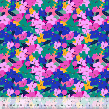 West Palm Beach by Jennifer Paganelli - Lucia Hot Pink - sold by the half yard