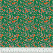 PRE-ORDER Heather Ross By Hand - Mousy Floral Emerald - sold by the half yard