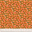 PRE-ORDER Heather Ross By Hand - Flowerbed Coral - sold by the half yard