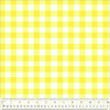 PRE-ORDER Heather Ross By Hand - Essential Gingham Lemon - sold by the half yard