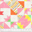 PRE-ORDER Heather Ross By Hand - CANVAS Bee's Quilt White - sold by the half yard