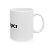 Peach Popper Ceramic Mug - Fun Gift for Friends, Funny gag gift