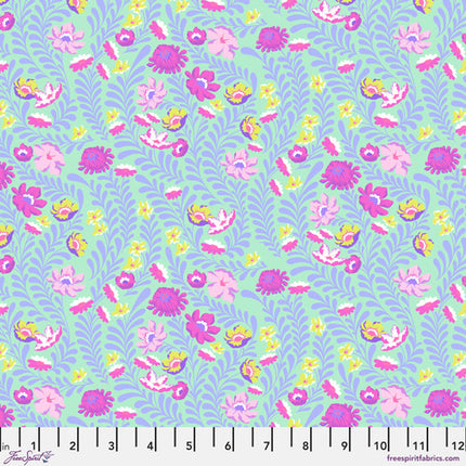 Untamed by Tula Pink - Flowerfield Cosmic - sold by the half yard