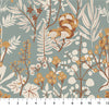 Wild Cottage by Holli Zollinger - Wildflowers Blue Multi - sold by the half yard