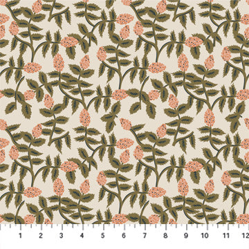 Wild Cottage by Holli Zollinger - Trellis Cream - sold by the half yard