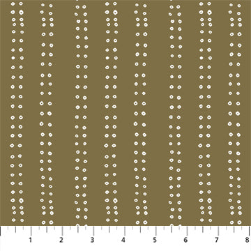 Wild Cottage by Holli Zollinger - Dots Olive - sold by the half yard