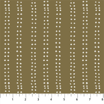 Wild Cottage by Holli Zollinger - Dots Olive - sold by the half yard