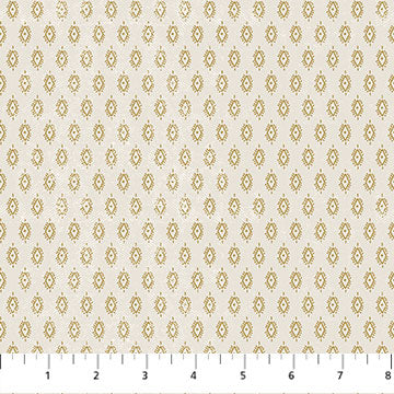 Wabi by Holli Zollinger - Diamonds Cream - sold by the half yard