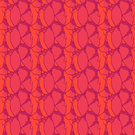 Wild Abandon by Heather Bailey - Entangled Flame - sold by the half yard