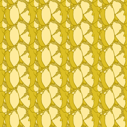 Wild Abandon by Heather Bailey - Entangled Gold - sold by the half yard