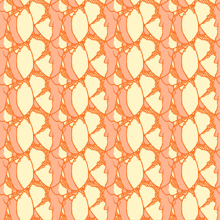 Wild Abandon by Heather Bailey - Entangled Blush - sold by the half yard