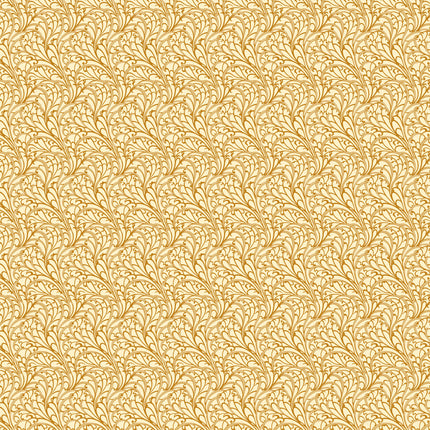 Wild Abandon by Heather Bailey - Passing Fancy Gold - sold by the half yard