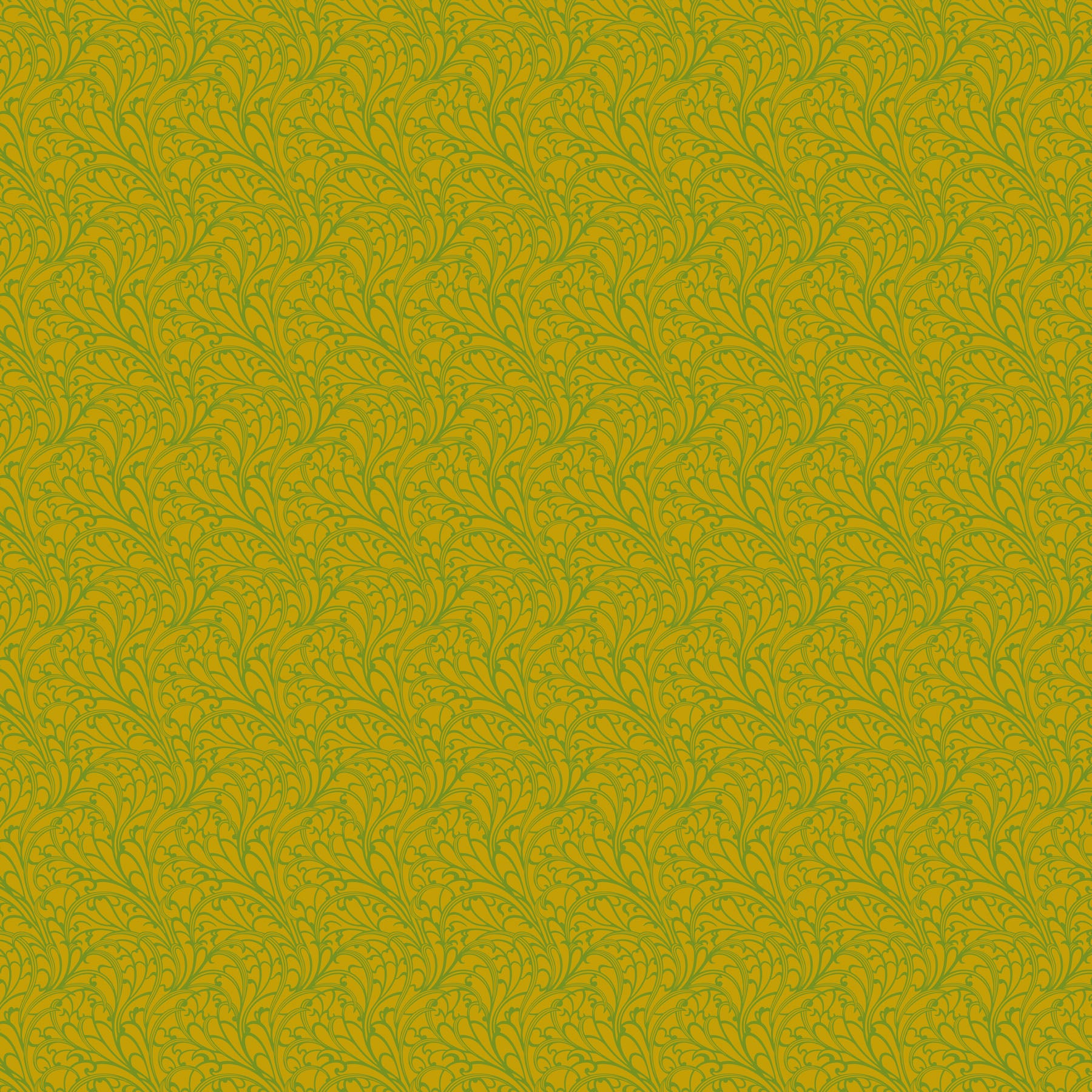 Wild Abandon by Heather Bailey - Passing Fancy Olive - sold by the half yard