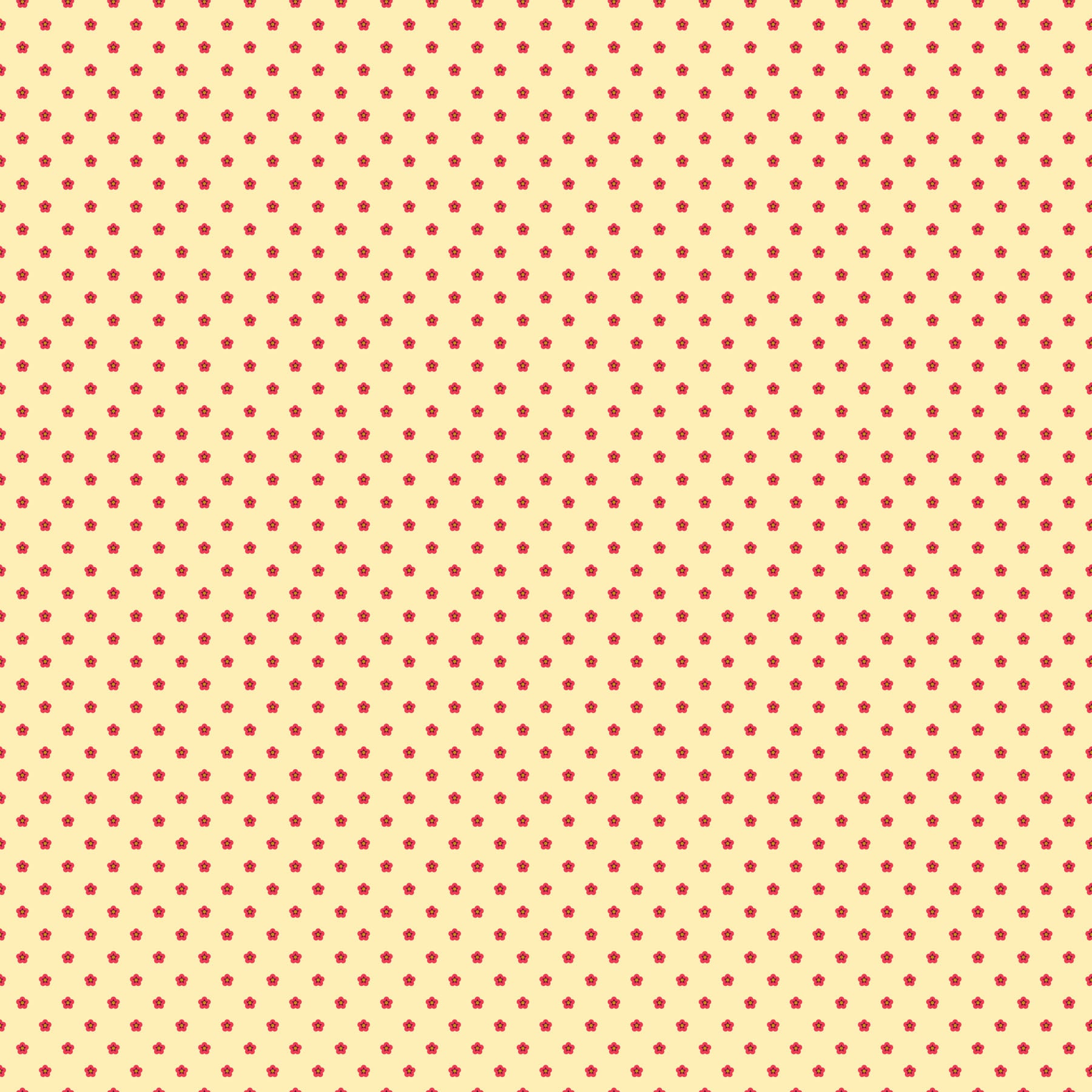 Wild Abandon by Heather Bailey - Whimsy Cream - sold by the half yard