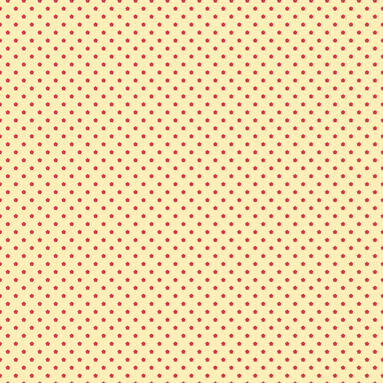 Wild Abandon by Heather Bailey - Whimsy Cream - sold by the half yard