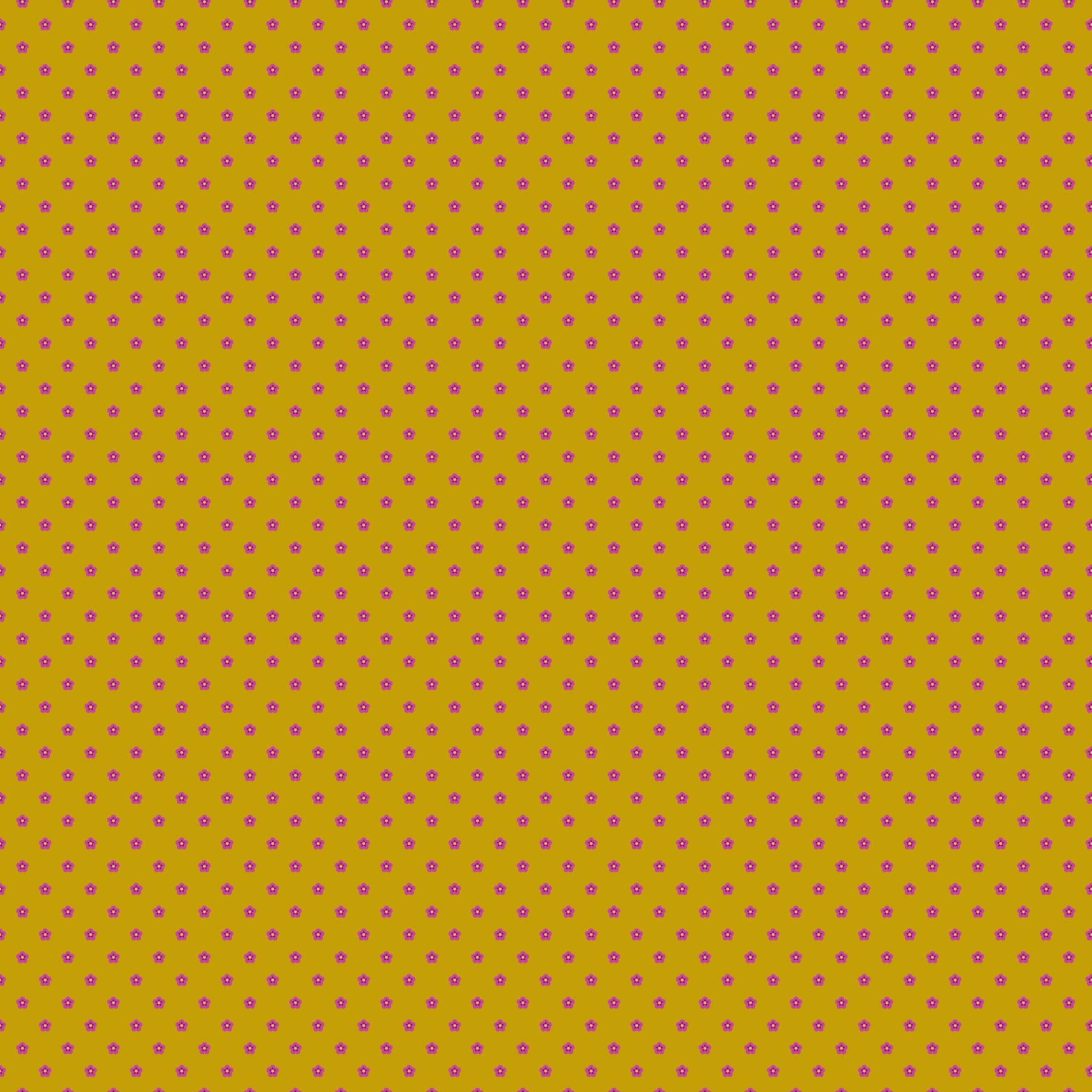 Wild Abandon by Heather Bailey - Whimsy Gold - sold by the half yard