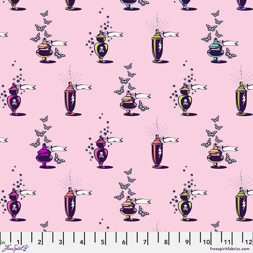 Nightshade Deja Vu by Tula Pink- Apothecary Nerium - sold by the half yard