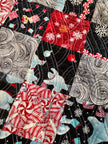 Handmade Patchwork Christmas Bears Quilt | 60