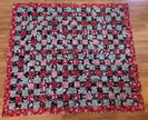 Handmade Patchwork Christmas Bears Quilt | 60