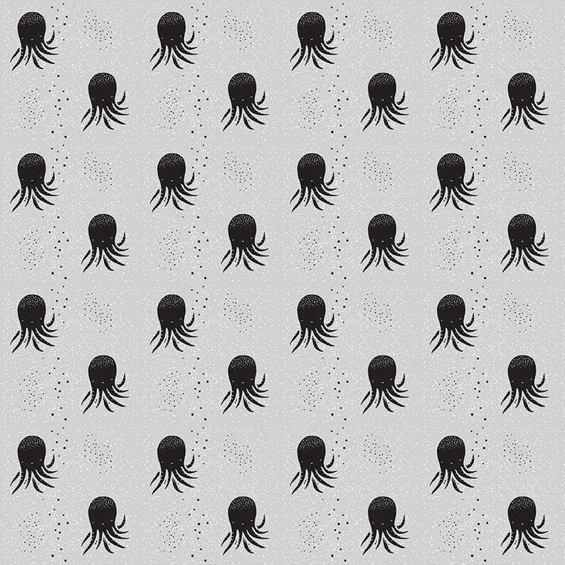 Reef Life by Wee Gallery - Octopus Dawn - sold by the half yard