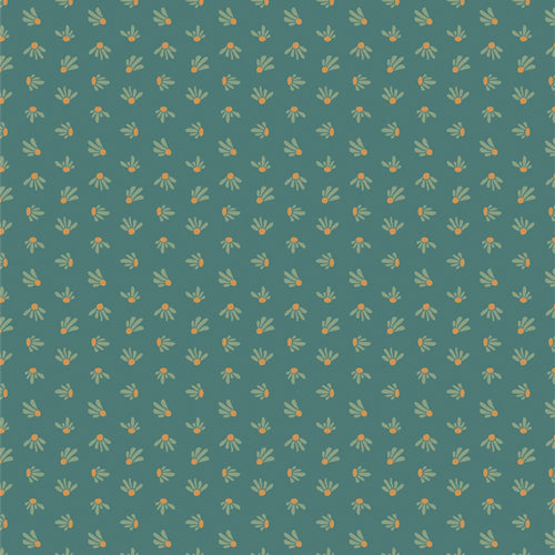 Evolve by Suzy Quilts - Coneflower Hemlock - sold by the half yard