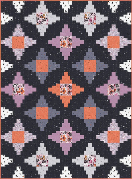 CHROMAflick Cathedral Quilt Kit feat. Eerie by Katarina Roccella for Art Gallery Fabrics (PATTERN INCLUDED!)
