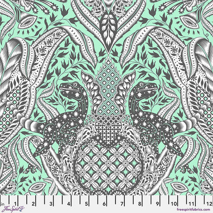 ROAR! by Tula Pink - Gift Rapt Mint - sold by the half yard