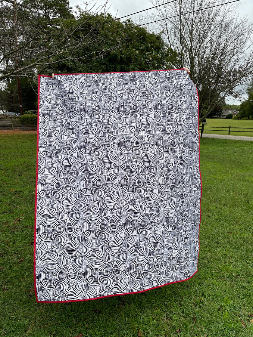 Walking Dead inspired Zombie quilt - 55