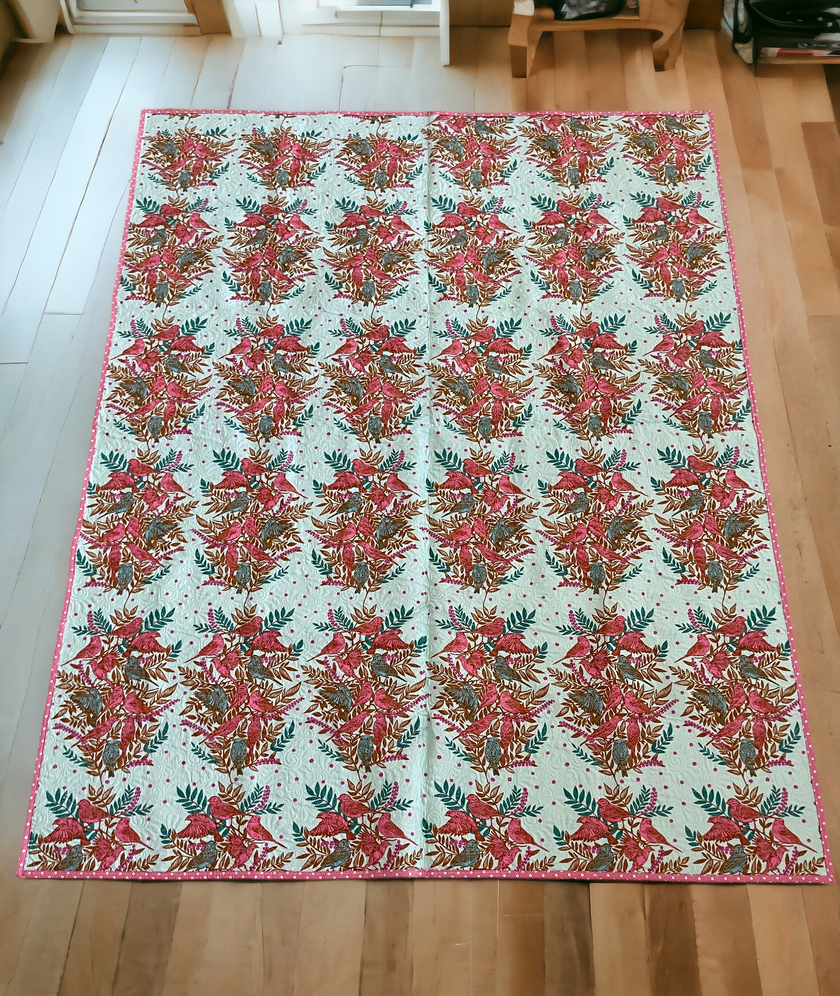 Meadowland Quilt (appx 64”x80”)